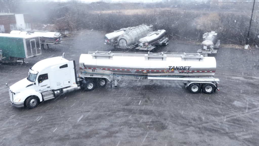 Picture of a Tandet Group truck