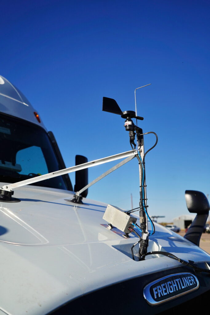 Hood-mounted instrumentation