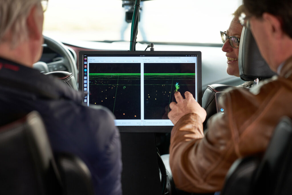 Atomathic gives side-by-side demos of its radar technology breakthrough.